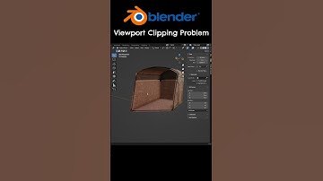Blender Viewport Clipping Issue #shorts