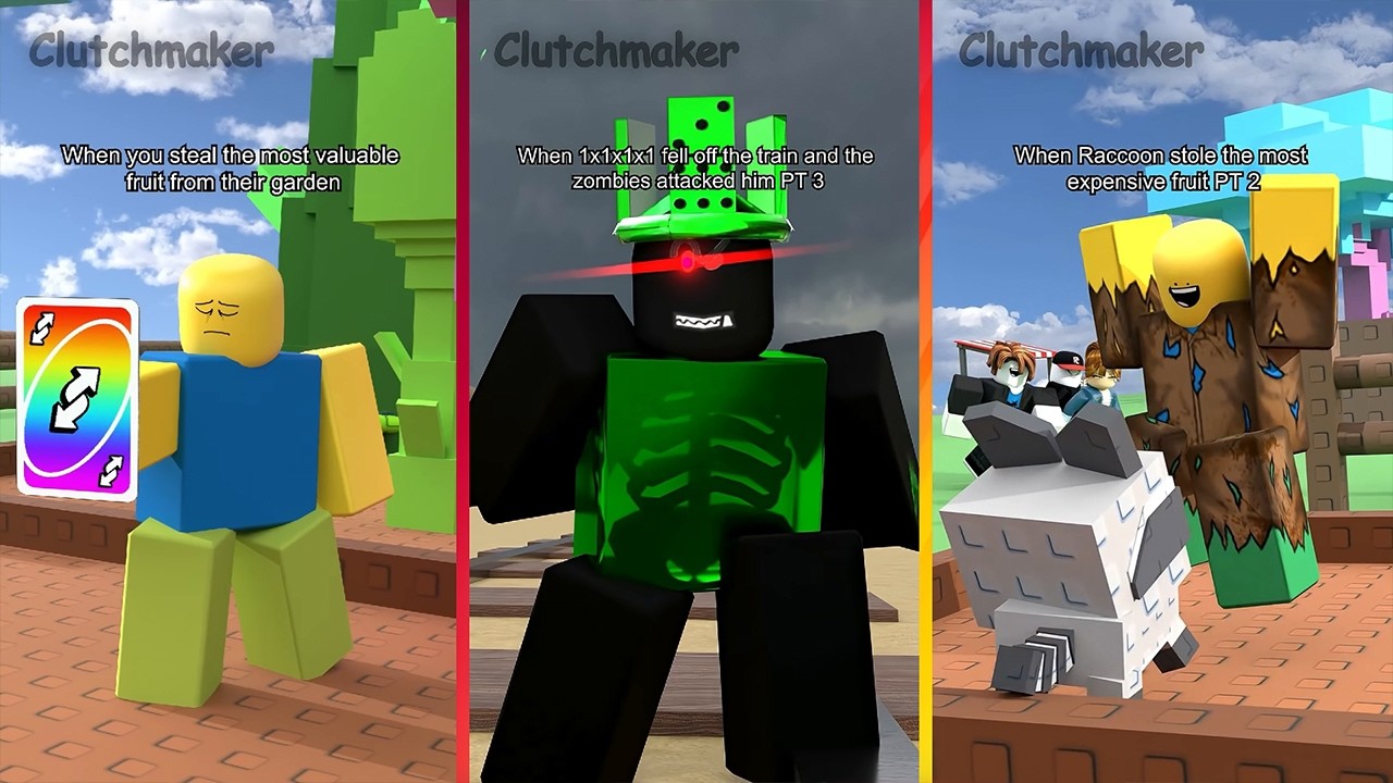 Roblox - When you steal the most valuable fruit from their garden | Roblox Mix #roblox