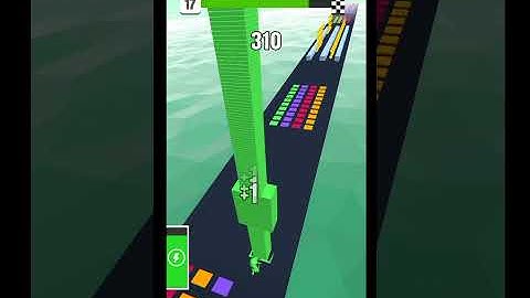 Stack Colors Level 17 Gameplay | KING OF GAMES #Shorts