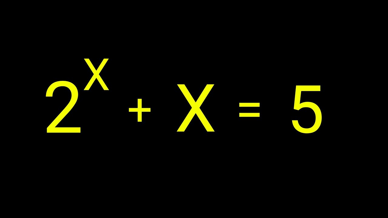 Math Olympiad W Lambert Function How To Find X YouTube Math olympiad w lambert function how to find x youtube
