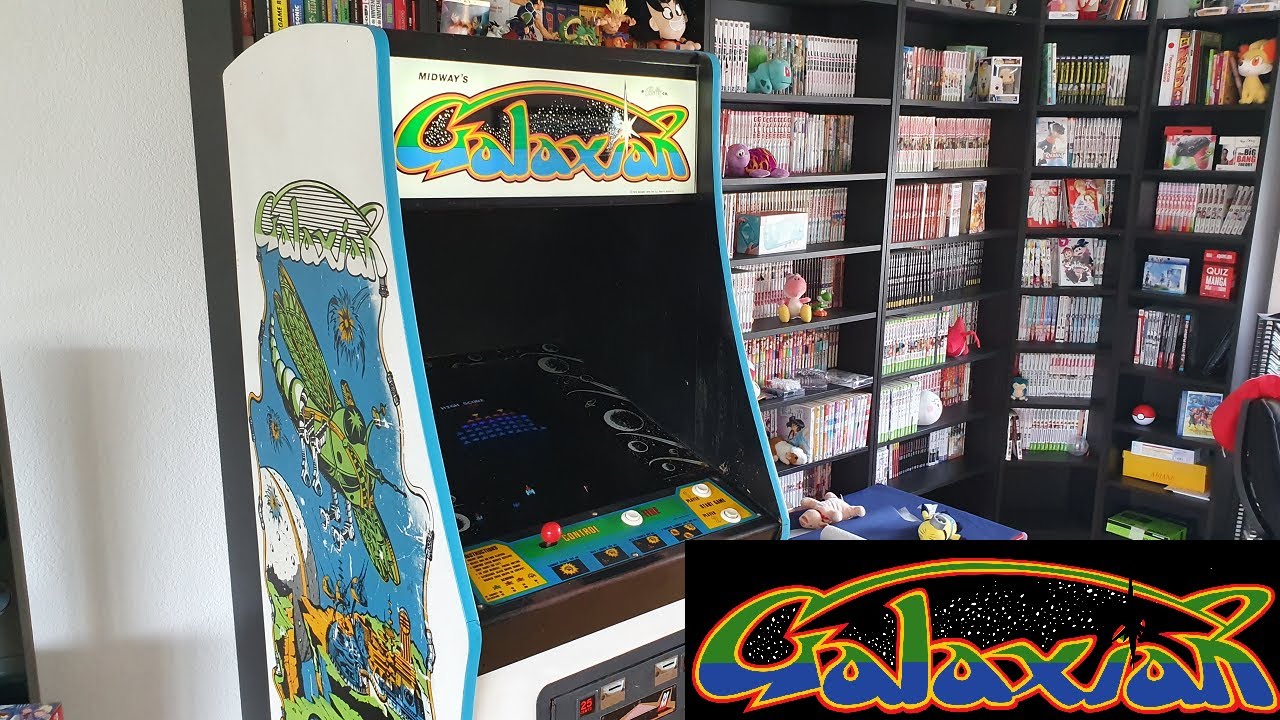 Galaxian 1979 Arcade Cabinet - YouTube