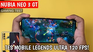 UNISOC T9100! Tes Main Mobile Legends di Nubia Neo 3 GT - Tes FPS, Suhu & Baterai! screenshot 2