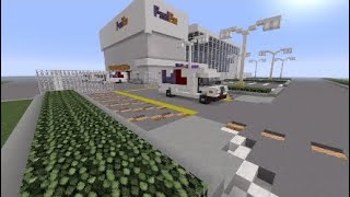 Minecraft tutorial fedex truck