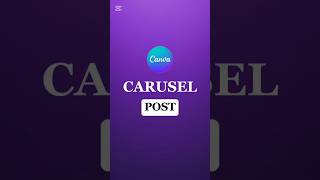 Instagram Carousel postlarni 1 daqiqada tayyorlash siri!