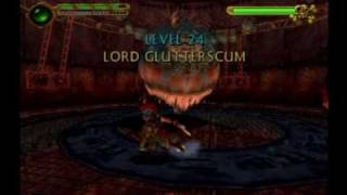 Maximo Ghosts to Glory -  Lord Glutterscum Battle