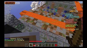 minecraft 1.9 Wurst 3.2 Hacked Client mineplex micro battle Ep. 1