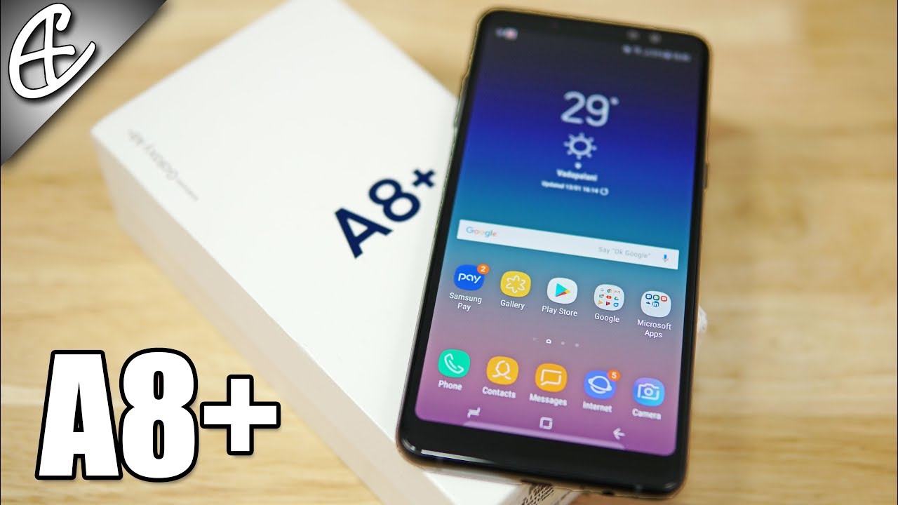  New Update  삼성 Galaxy A8 Plus | A8 + (2018) (듀얼 셀카 캠 | 인피니티 디스플레이)-개봉 및 벤치 마크!