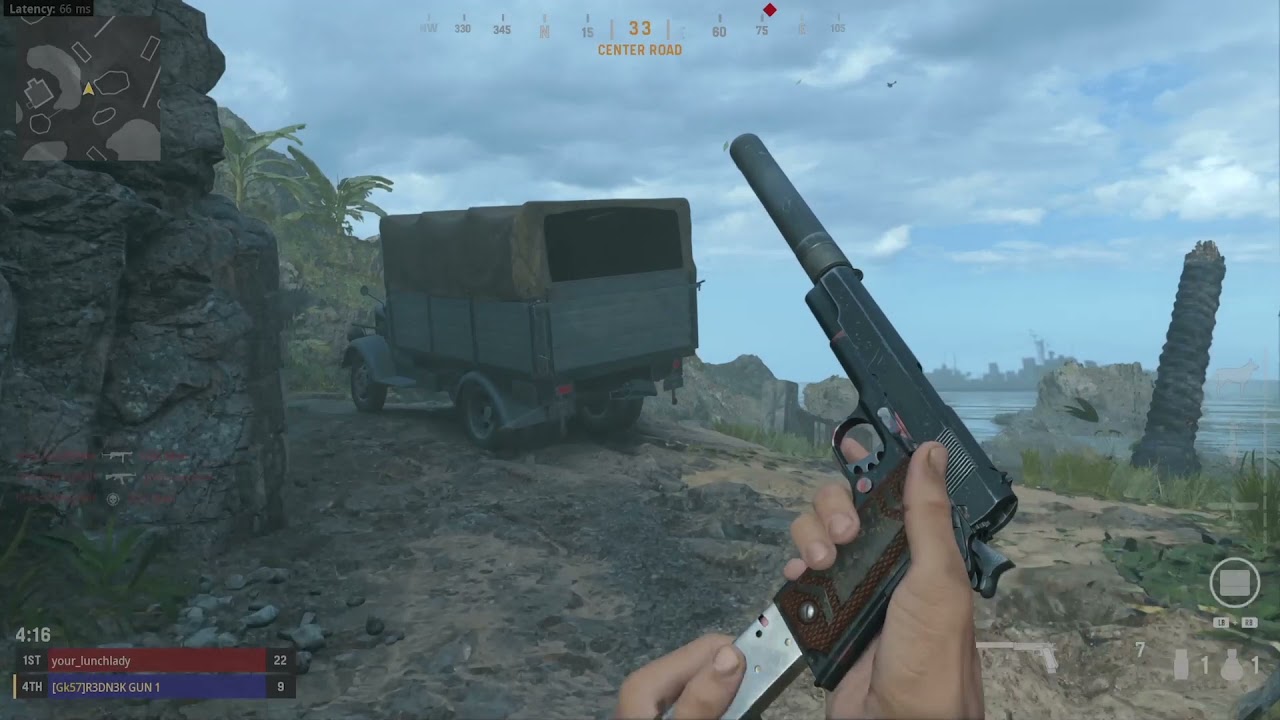 VANGUARD : Pistols on Gavutu