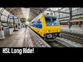 Train Cab Ride NL / HSL / Amsterdam - Breda - Eindhoven / TRAXX Intercity / Feb 2021