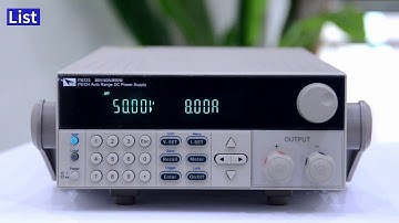 IT6700H high voltage DC power supply operation video
