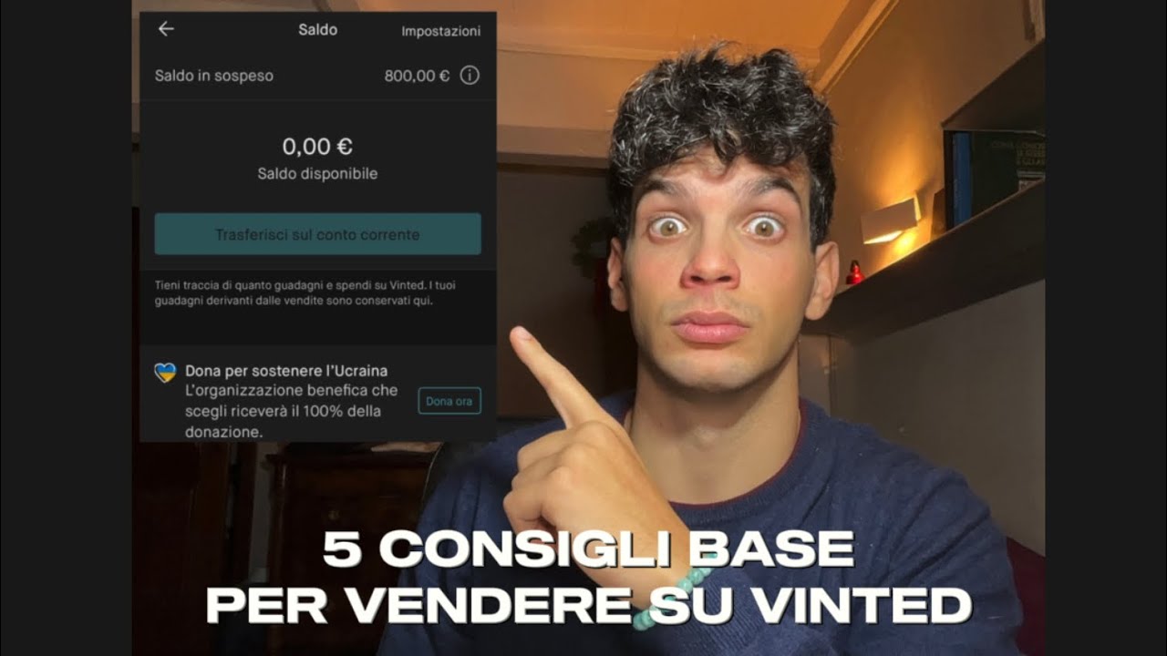 5 CONSIGLI BASE PER VENDERE SU VINTED 💰💰 - YouTube