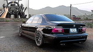BMW E39 M5 - Forza Horizon 5 | Steering Wheel Gameplay