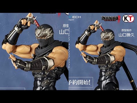 New ninja gaiden ryu hayabusa revoltech action figure revolution