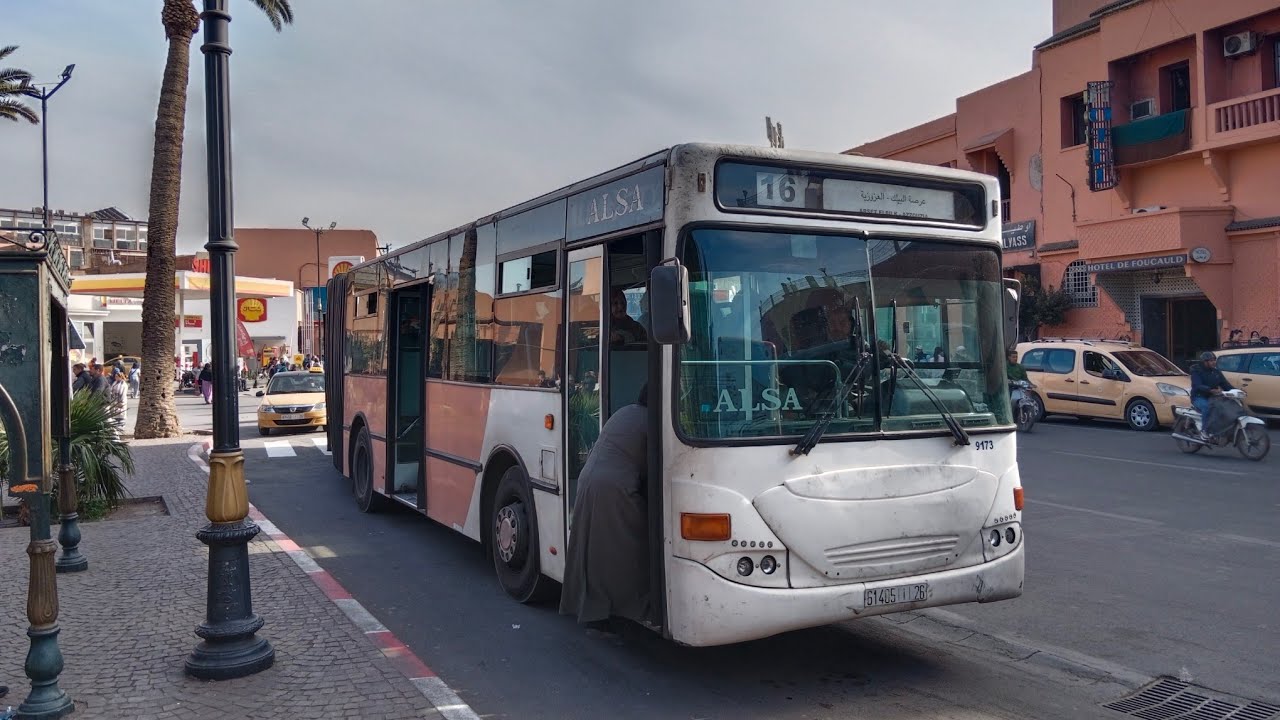 ALSA Marrakech - (*) Hispano Orbit Articulado #9173 - linia 16