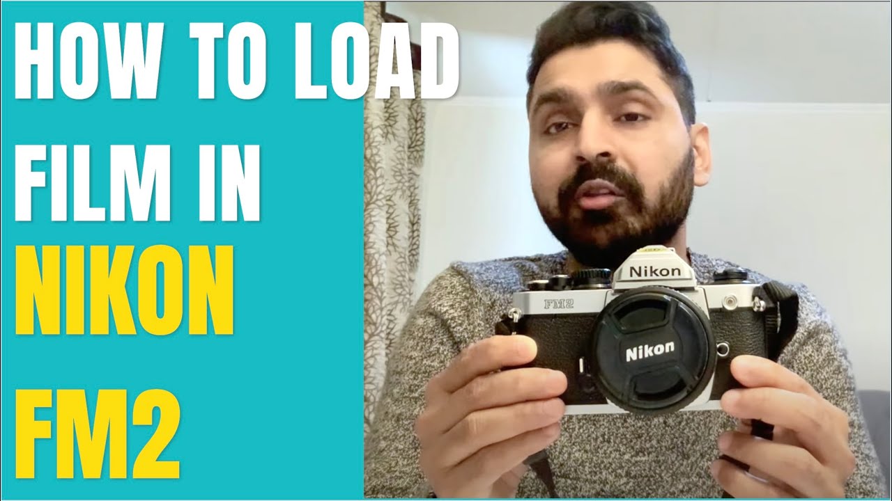 How to unload FILM roll from a Nikon FM 2 camera (HINDI / URDU) Film