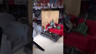Boba Fett Chilling. #saiyajinstore #toyphotography #starwars #bobafett