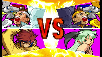 Marvel vs Capcom 1 ( Arcade ) - Jin / Gambit Playthrough ( July 23, 2017 )