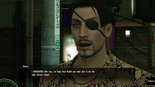 YAKUZA KIWAMI MAJIMA DON`T LIKE KIRYU WINDOW SHOPPING
