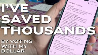 Vote With Your Dollar: The Challenge That Is Changing My Life