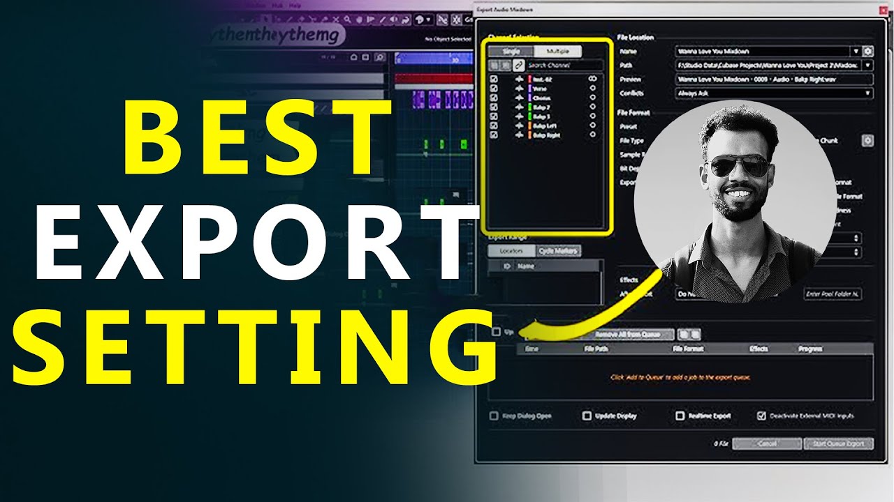 ሙሉ ዝማሬ አሰራር ክፍል 4 Export for Mixing - YouTube