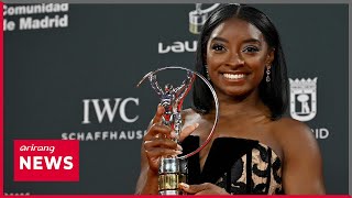 Simone Biles and Mondo Duplantis win Laureus World Sports Awards