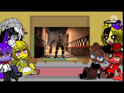Fnaf 1 + puppet react to i'm gonna win//gatchaclub//andrej989//