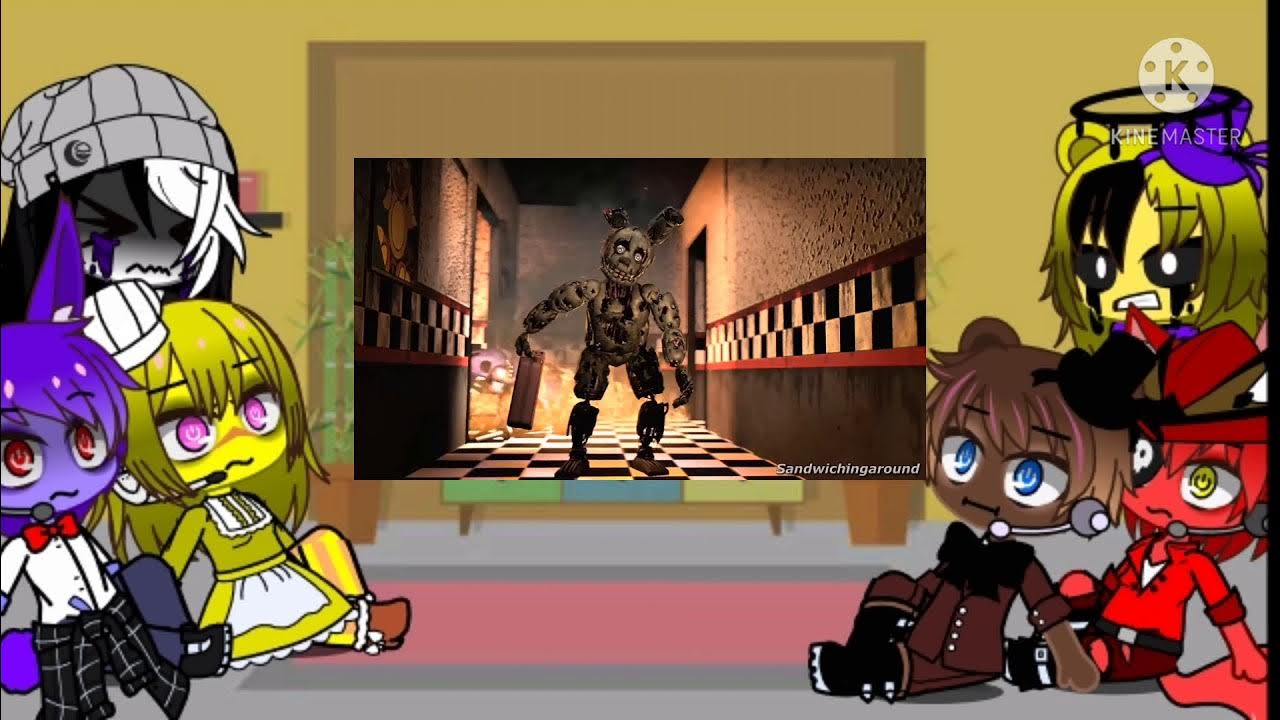 Fnaf react to. Fnaf react to