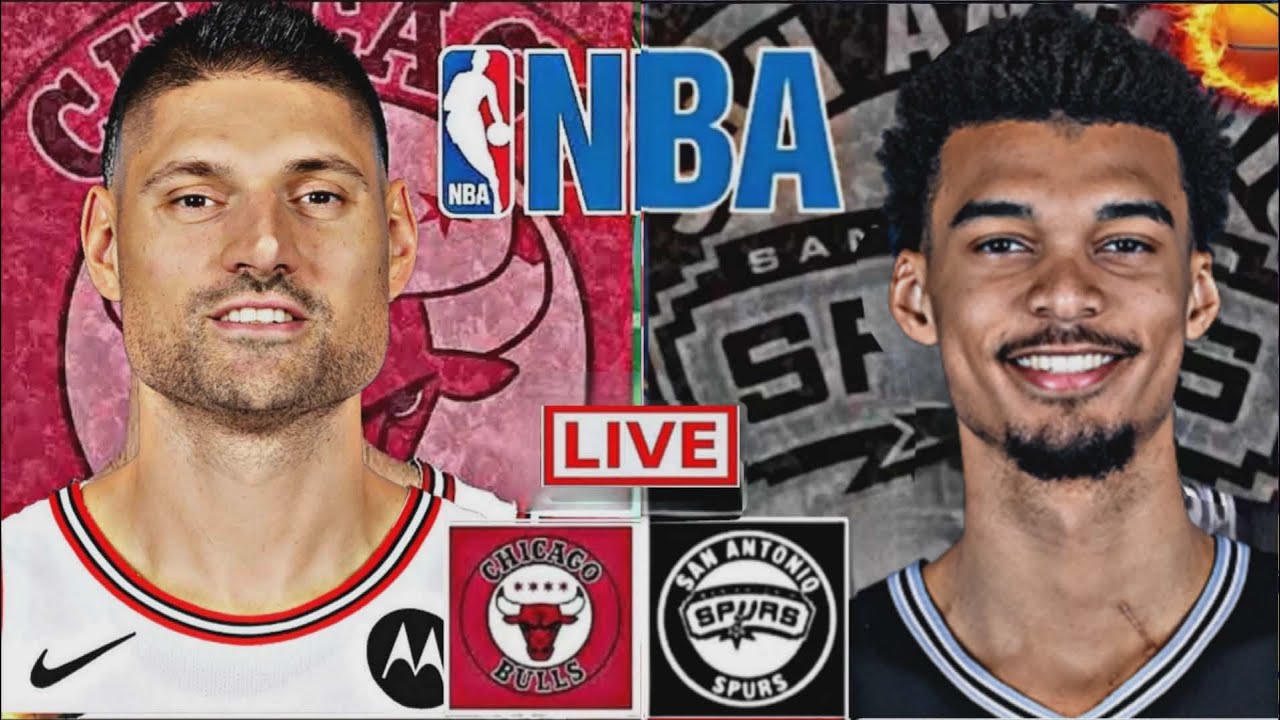 NBA LIVE: CHICAGO BULLS vs SAN ANTONIO SPURS (LIVESCORE)