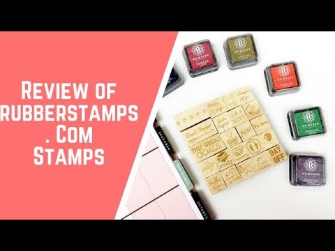 Review Of Rubberstamps Stamps!