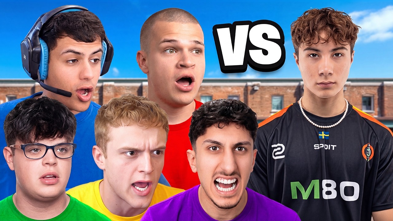 Can 5 Streamers Beat 1 Rainbow Six Siege Pro?