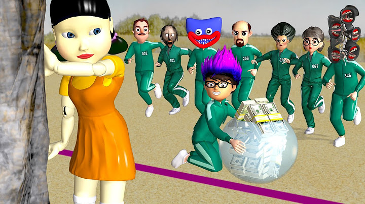 Scary Teacher 3D vs Squid Game Red Light Green Light Who Faster Run and Stop Challenge