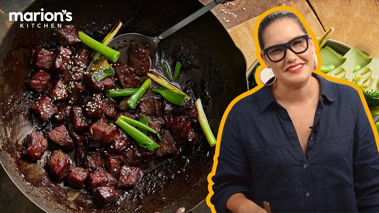 Beef & Broccoli but WAY BETTER Marion's Kitchen YouTube