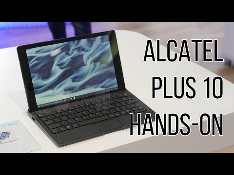 Alcatel Plus 10 hands-on