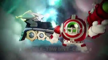 Skylanders SuperChargers MISSILE TOW DIVE-CLOPS Dousing Dowser Path (Bottom)