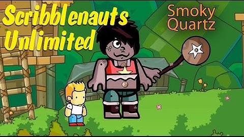 Scribblenauts Unlimited 183 Steven Universe Smoky Quartz in Object Editor