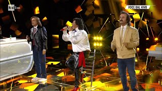 Video thumbnail of "I Gemelli di Guidonia cantano "Sarà perché ti amo" - Tale e Quale Show - 08/10/2021"