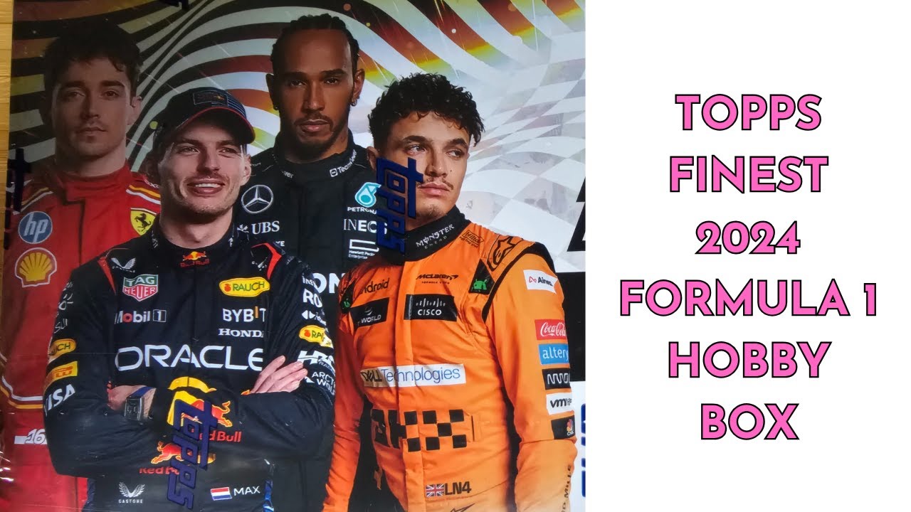 C'est encore meilleur qu'espéré - OUVERTURE TOPPS FINEST 2024 F1 HOBBY BOX