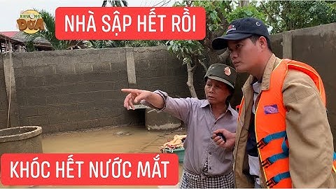 Nước mắt rốn lũ miền Trung P2: Nước mắt đã cạn, chỉ còn nỗi bàng hoàng tại thôn Tân Lệ (Quảng Bình)
