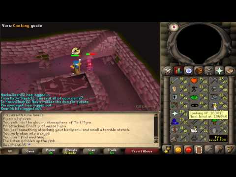 Runescape 2007 - How to Do Barrows with low stats