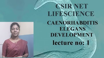 CSIRNETLIFESCIENCE /C.ELEGANS DEVELOPMENT..
