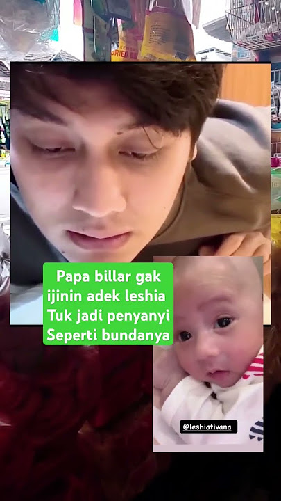 papa billar gak ijinin adek leshia jadi penyanyi #shorts#leslar#rizkybillar#levianbillar