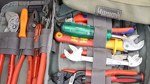 Big Tool Mini Kit! Maxpedition Beefy Pocket Organizer: A sub-$30 solution for big tools on the go.