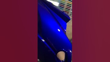 Thumbnail of Part 1. Hasil warna cat Blue Candy Spider 9905 Dengan Warna Dasar White Crystal. #repaint #vixion