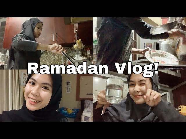 RAMADAN VLOG SAHUR & BUKA PUASA🤓✨ class=