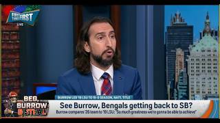 Cincinnati Bengals Have NO CHANCE To WIN Super Bowl? 👀 Nick Wright REACTS | FIRST THINGS FIRST | NFL