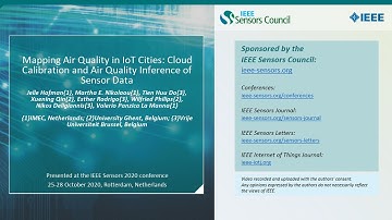 Mapping Air Quality in IoT Cities: Cloud Calibration and Air Quality Inference of Sensor Data