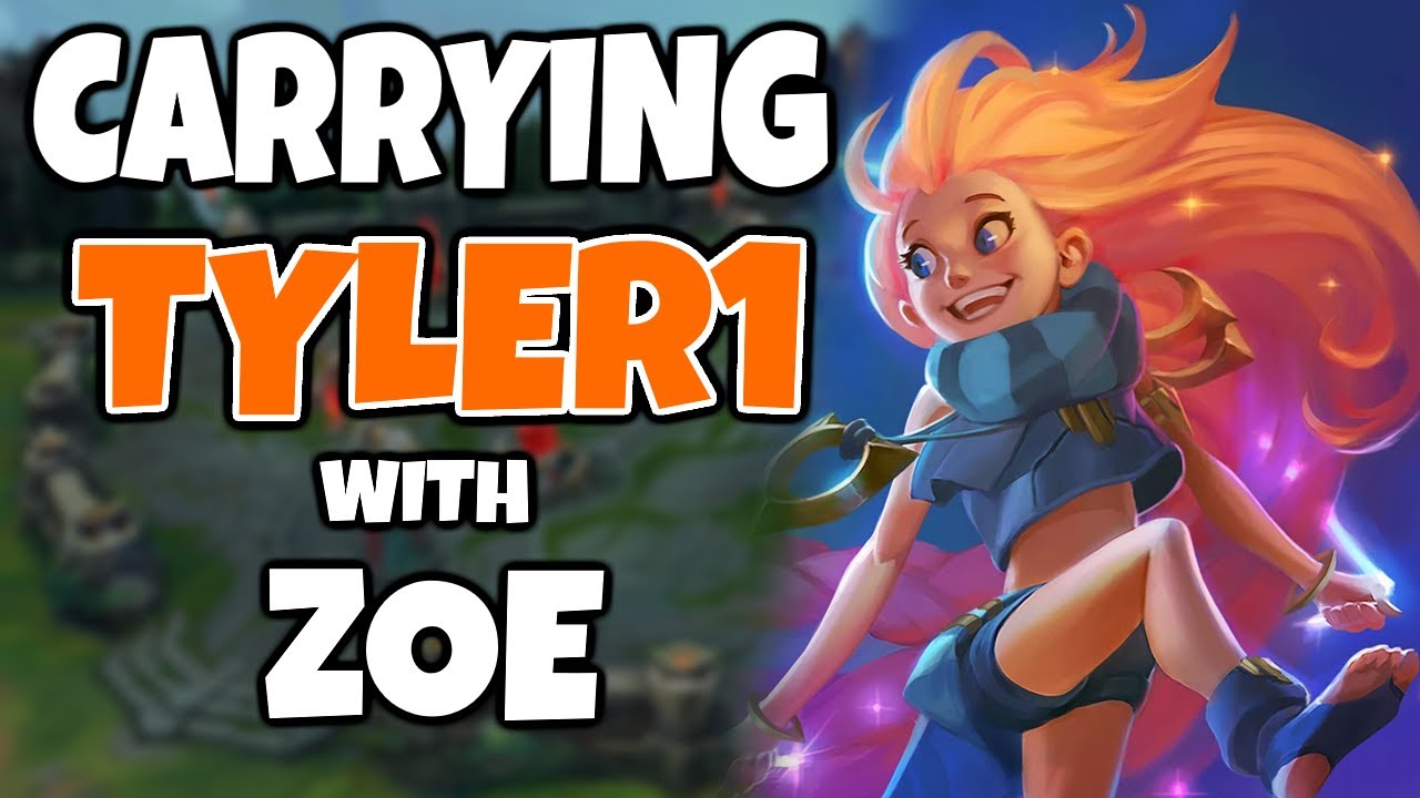 I carried Tyler1 closer to Challenger with some 1v9 Zoe gameplay | Challenger Zoe | 12.4