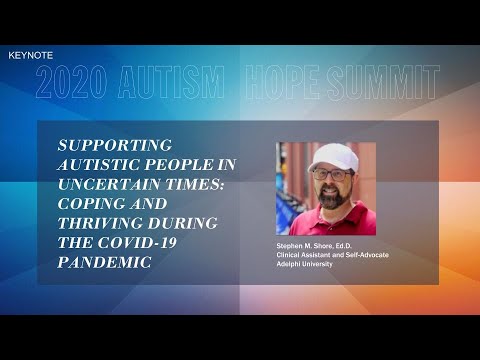 Supporting Autistic People in Uncertain Times Coping and thriving during the COVID 19 pandemic 1