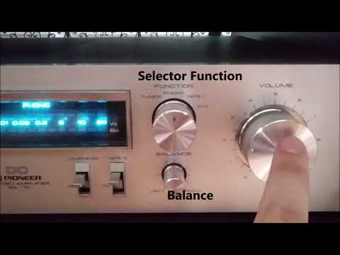 Amplificador Pioneer sa710 vintage hifi Japon (1979-81) - YouTube