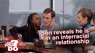 A white mom is shocked her son is dating a Black woman Resimi